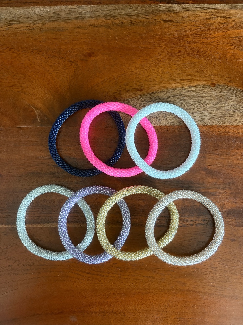 Sashka beaded bracelets set of 7